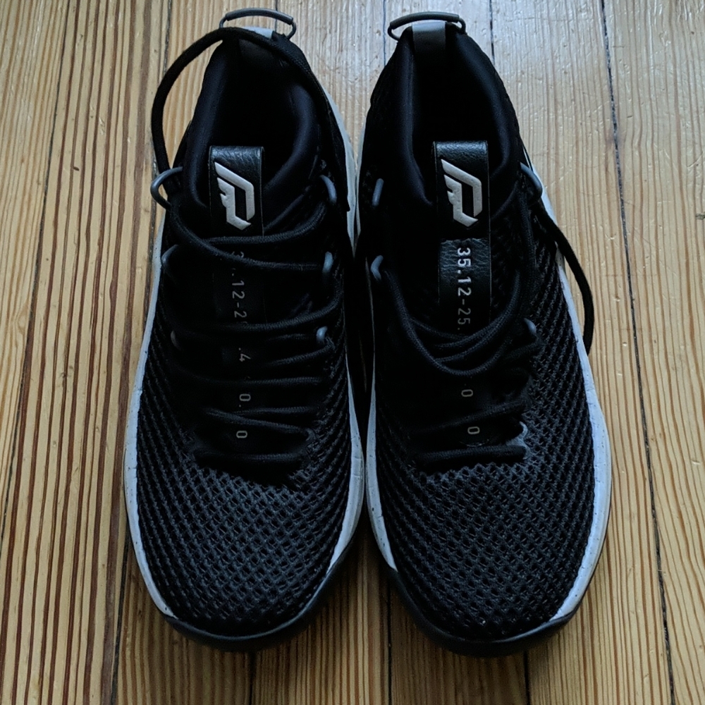 Black adidas sneakers